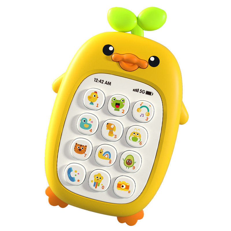 儿童玩具手机0-1岁婴儿可啃咬益智早教宝宝多功能音乐电话男女孩3