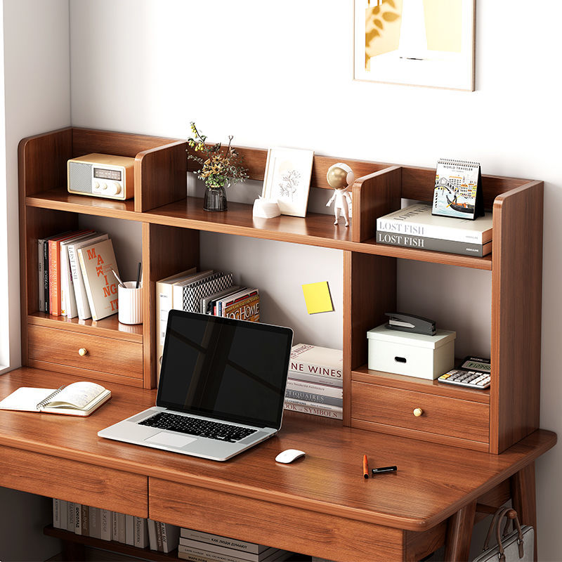 桌上书架桌面置物架学生卧室多层储物架简易小书柜办公桌上收纳架