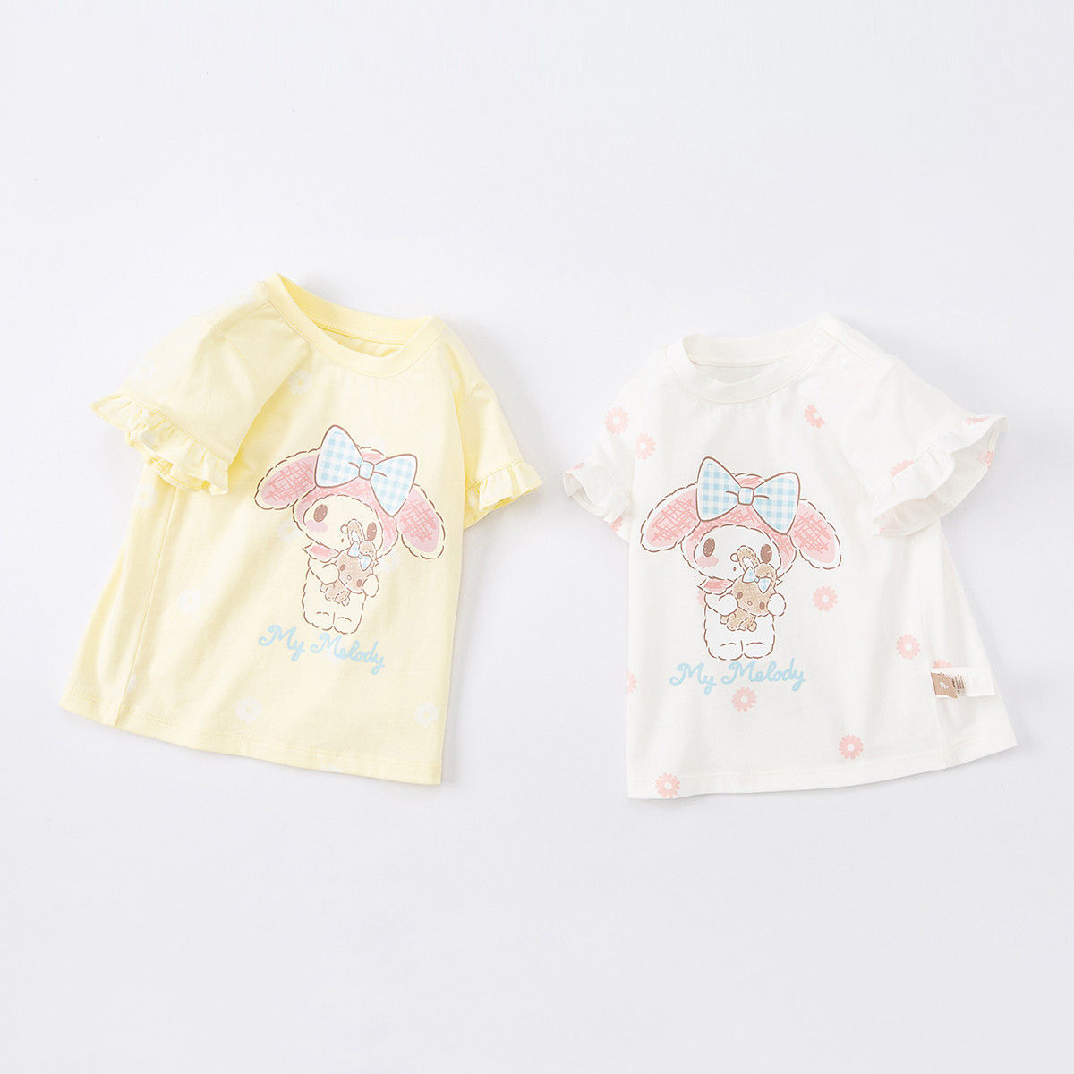 Girls summer T-shirt cotton 2022 new small and medium-sized children's clothing children's summer short-sleeved baby girl baby top