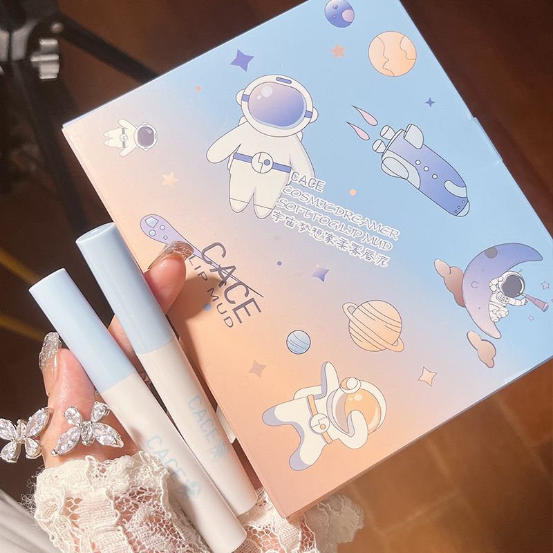 【六隻裝】宇宙夢想家唇泥套裝純欲風顯白霧面絲絨不沾杯口紅唇釉