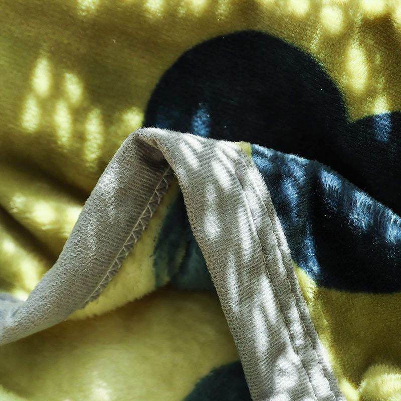 加厚牛奶绒毛毯珊瑚法兰绒沙发小毯子床上用午睡办公室披肩空调毯