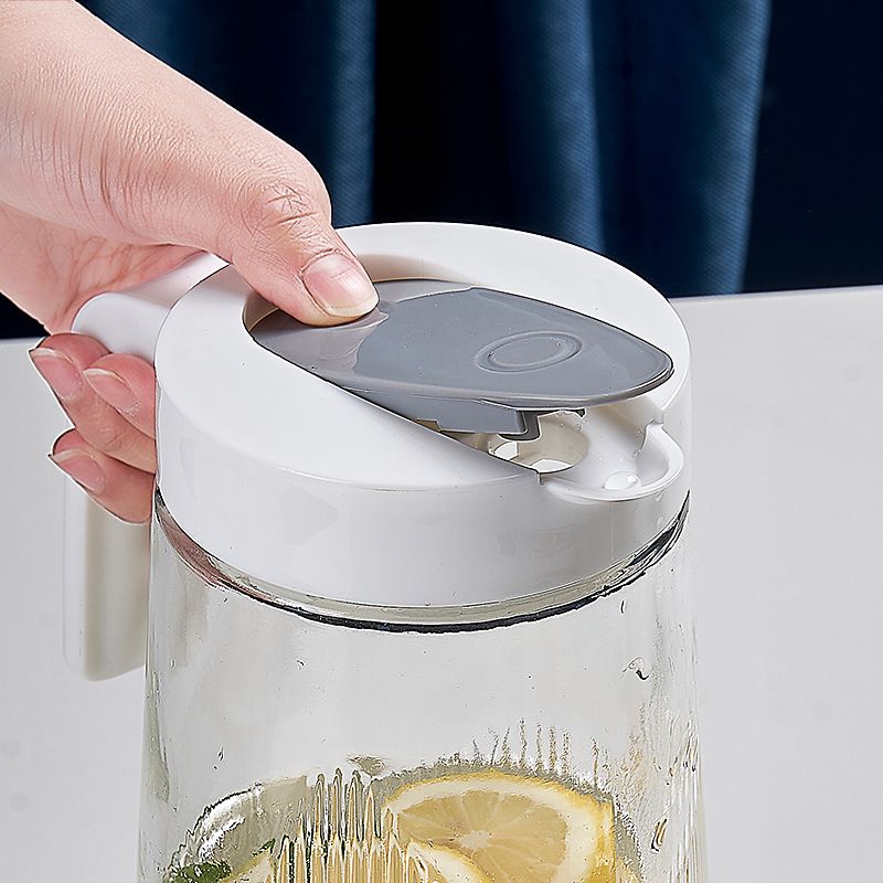 加厚大容量冷水壶玻璃冰箱冷藏家用泡茶壶果汁壶凉白开水具套装