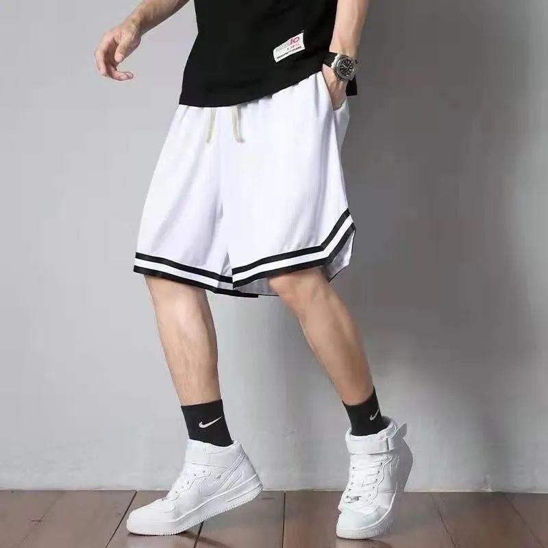 Basketball pants men's American shorts loose all-match five-point pants casual trend sports pants breathable summer men's shorts