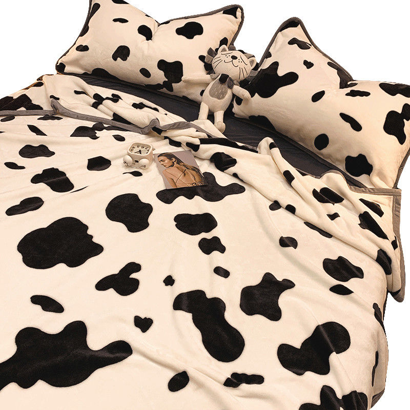 牛奶珊瑚绒毛毯铺床单小被子法兰绒沙发办公室午睡空调披肩盖毯子