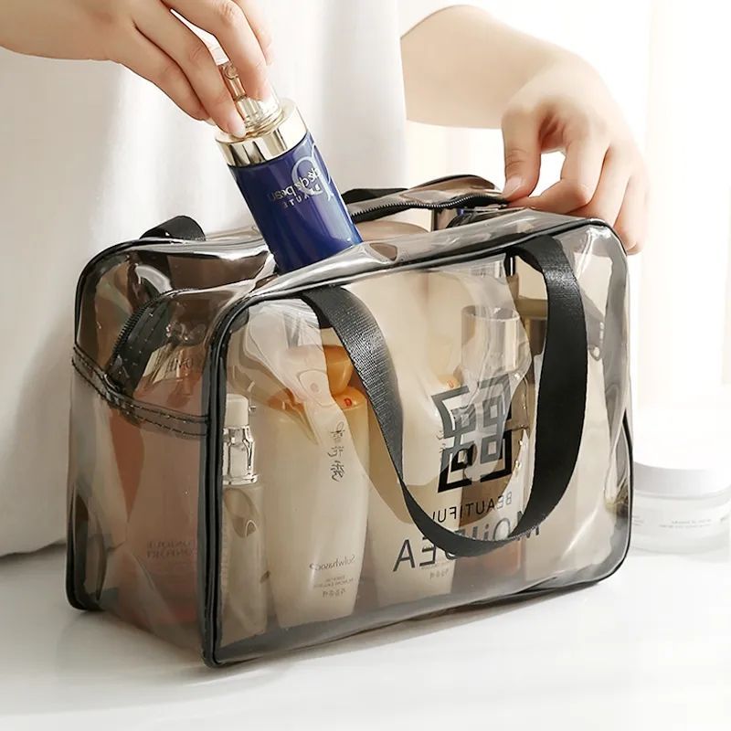 Cosmetic bag dry and wet separation large-capacity portable waterproof wash bag storage travel swimming cosmetics storage bag box