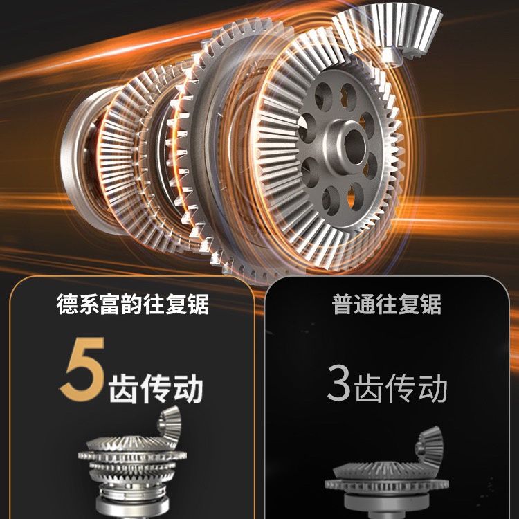 无线充电式锂电马刀锯往复锯小型多功能锯家用充电式电动伐木电锯