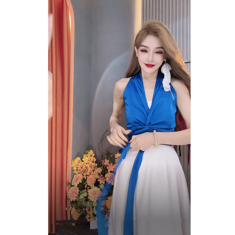  new royal sister capable temperament celebrity high-end sense professional small fragrance fashion two-piece suit skirt female summer