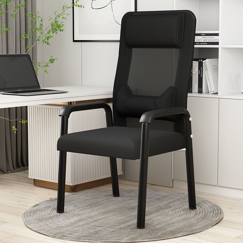 电脑椅家用舒适久坐靠背凳子宿舍学习座椅职员办公室会议麻将椅子