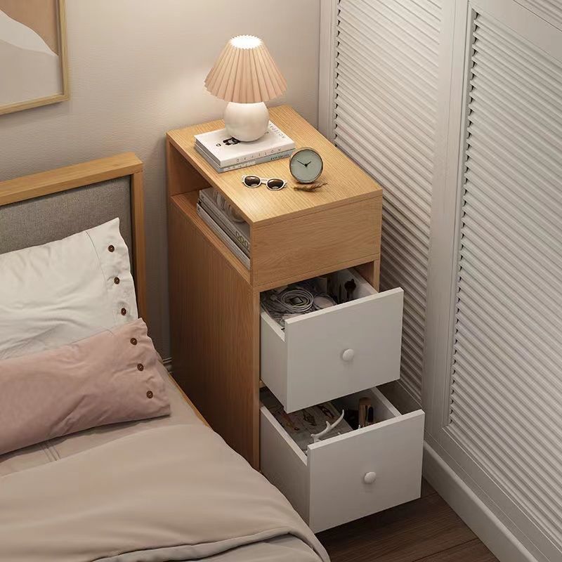 床头柜家用小型多功能床边收纳柜卧室现代简约迷你超窄床边小柜子