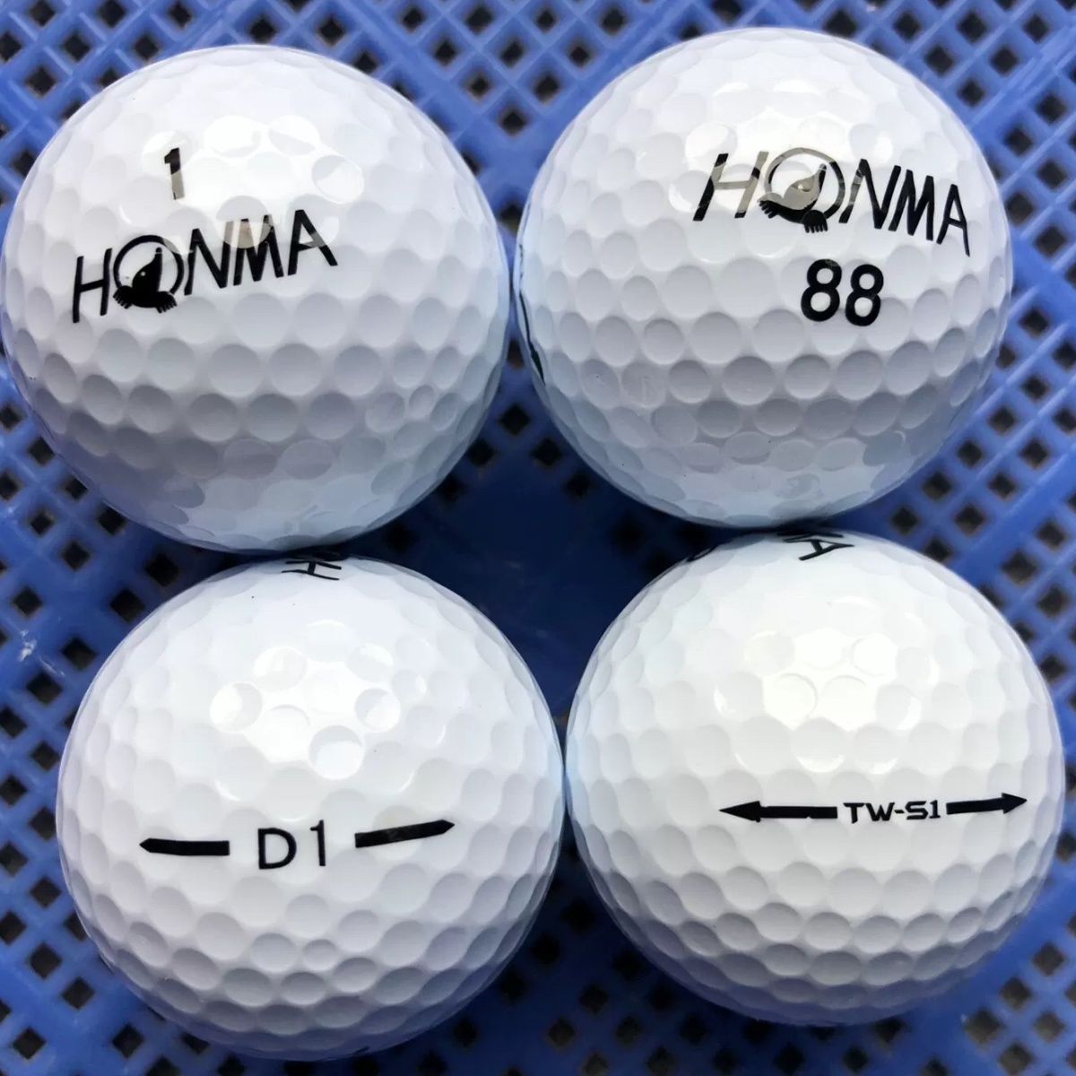 Second-hand golf ball honma two-layer, three-layer, four-layer, six-layer ball, next-level ball, competition ball