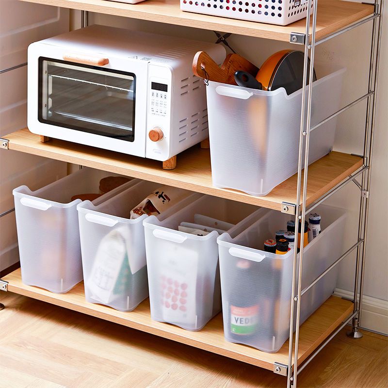 禧天龙厨房橱柜收纳盒神器储物塑料调料专用缝隙收纳筐桌面储物盒