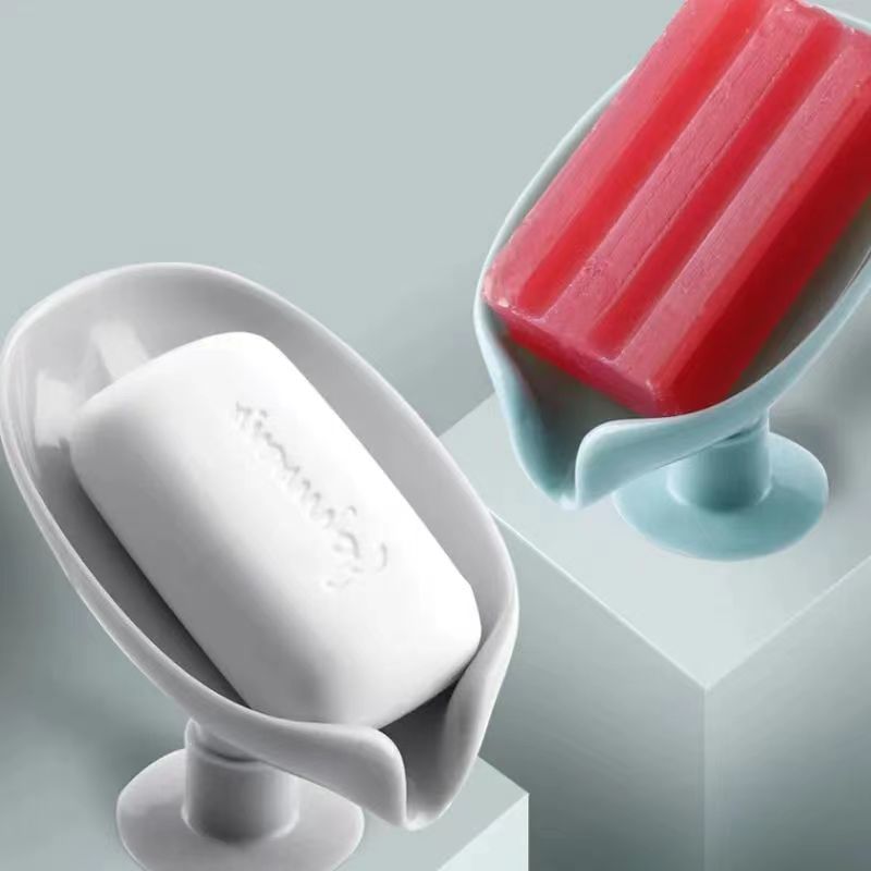 香皂盒创意沥水放肥皂置物架免打孔吸盘个性可爱家用架子浴室神器