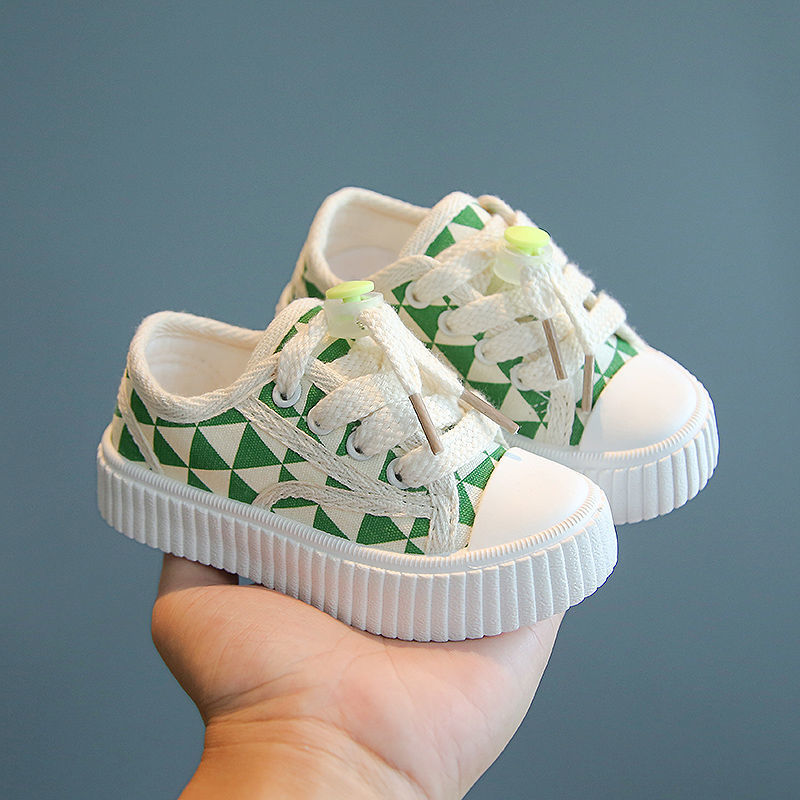 1-9 years old children's canvas shoes boys' shoes girls' cloth shoes baby slip on children's autumn 2022 autumn new style