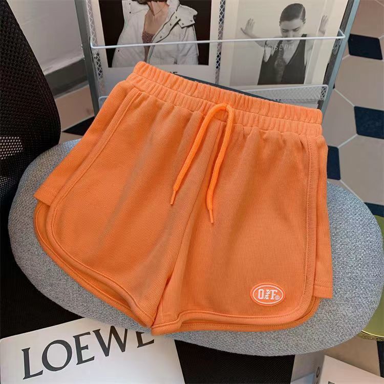 Girls' shorts summer clothes 2022 new Korean style foreign style medium and big children's candy color outerwear baby girl casual shorts