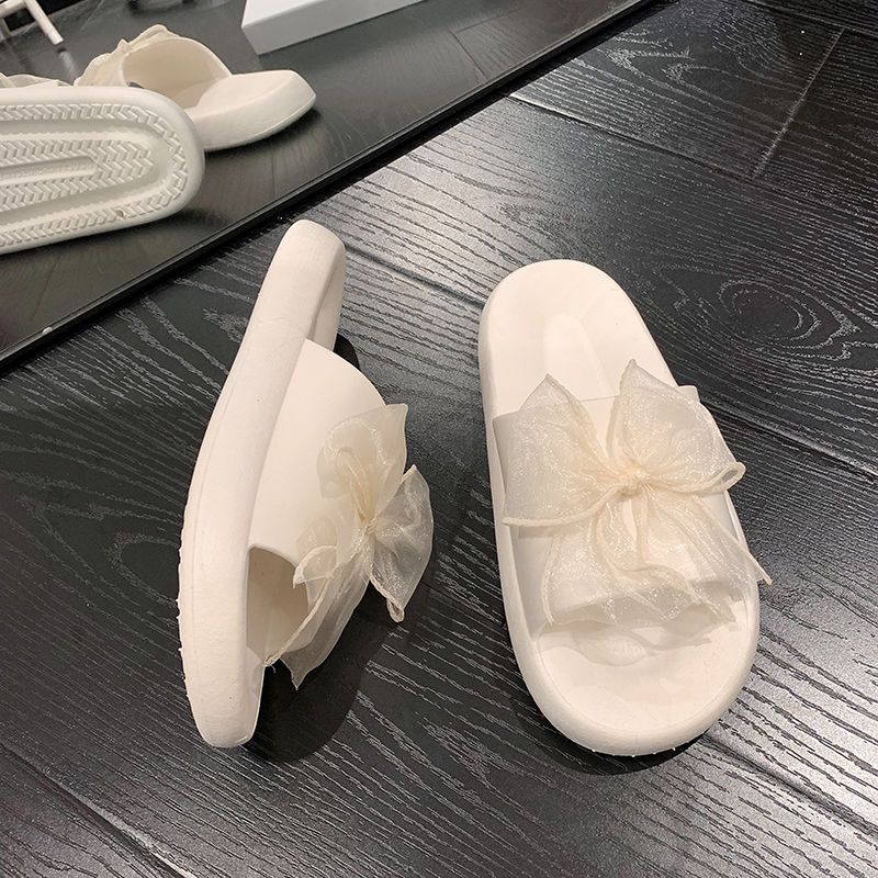 仙女一字拖女夏季外穿小眾百搭平底防滑年輕學生上班族超軟涼拖鞋