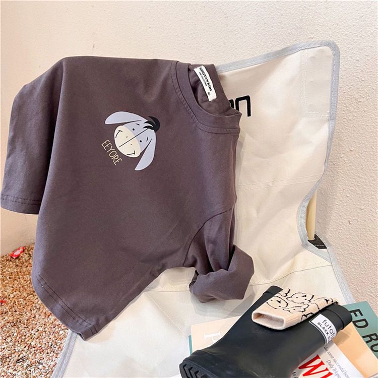 Boys cotton long-sleeved T-shirt spring and autumn 2022 new children's clothing baby bottoming shirt children's cartoon tops