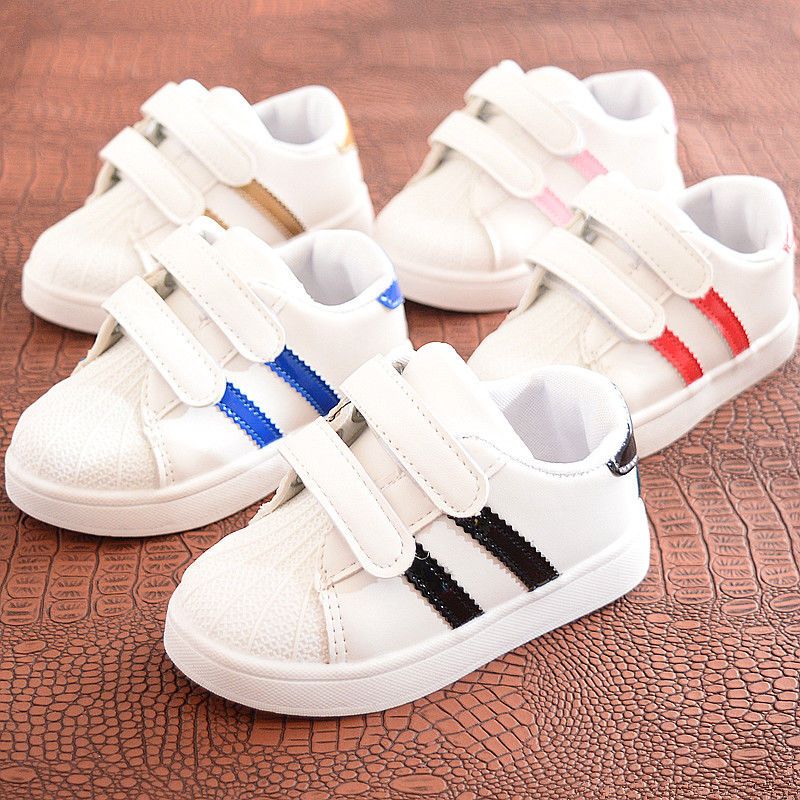 New 2022 Spring and Autumn Sports Small White Shoes Children's Shoes Girls and Girls Board Shoes Korean Version Casual Children's Shoes for Big Children