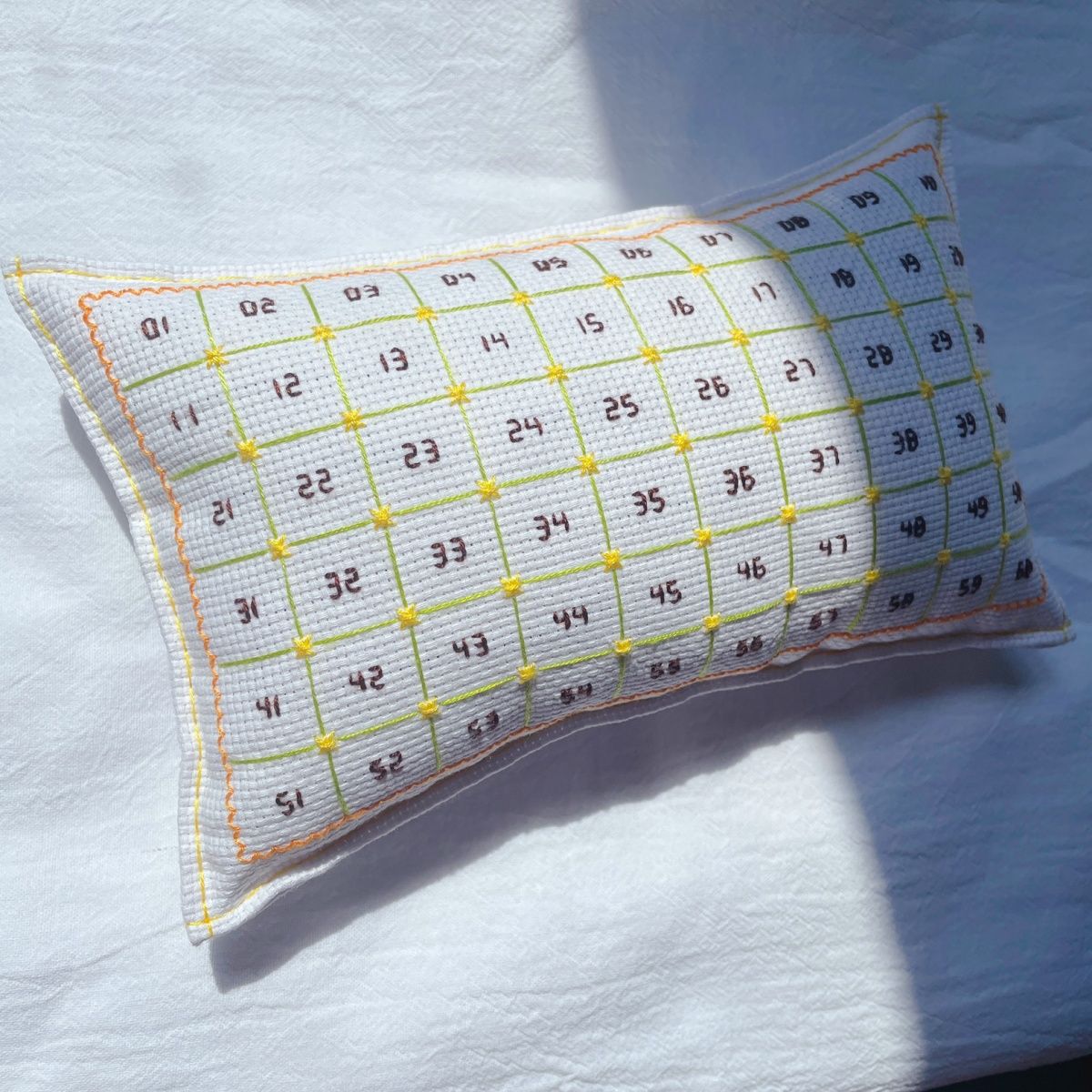 十字绣排线包针插 夏日限定 安格布纯棉小格布 精致 成品【7天内发货