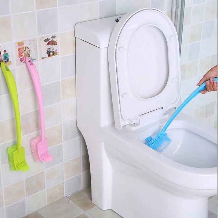 长柄马桶刷子套装家居厕所软毛刷子多功能卫生间清洁刷专用洁厕刷
