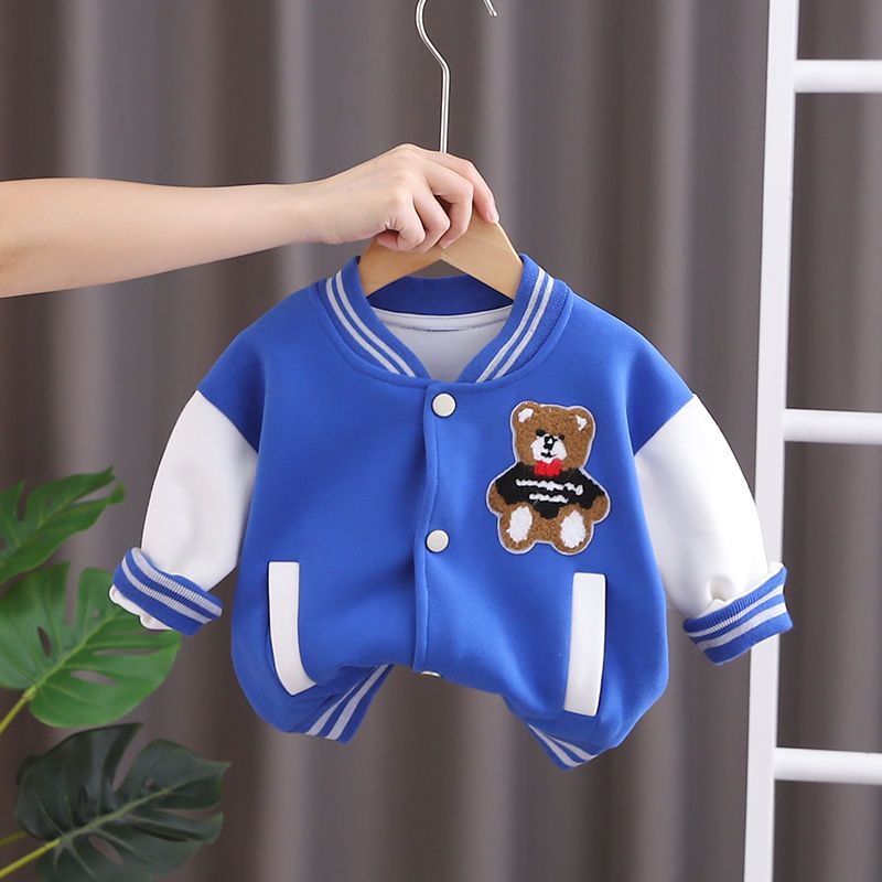 男童外套春秋季寶寶棒球服帥氣2023新款兒童上衣開衫洋氣時髦潮流