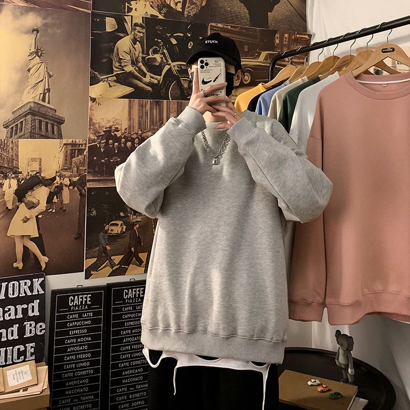 HUANFAN Amerikanische Modemarke, Lammfleece, gespleißte Baumwollkleidung für Männer und Frauen, lockeres und kleines Design, Paar_voghion.com