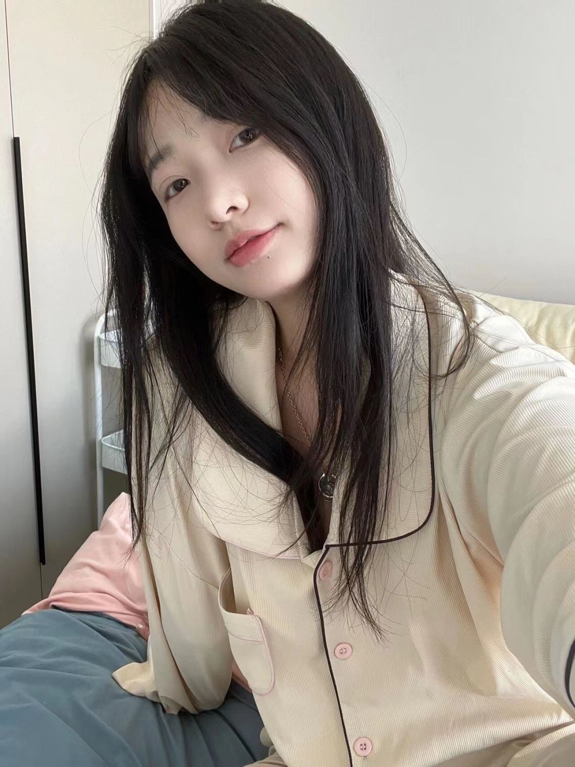 法式高級感復古小香風睡衣女2022年網紅新款春夏季薄款家居服套裝