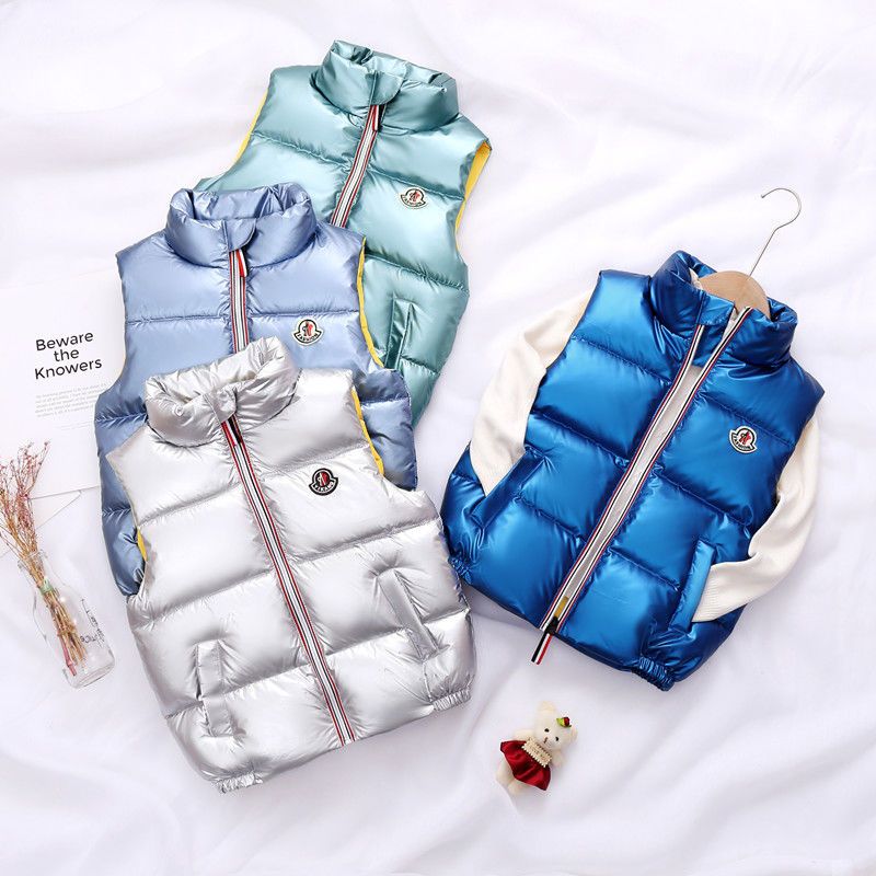 Loss Clearance Children's Down Vest Boys Girls Vest Thickened Waistcoat Disposable Down Jacket Outerwear
