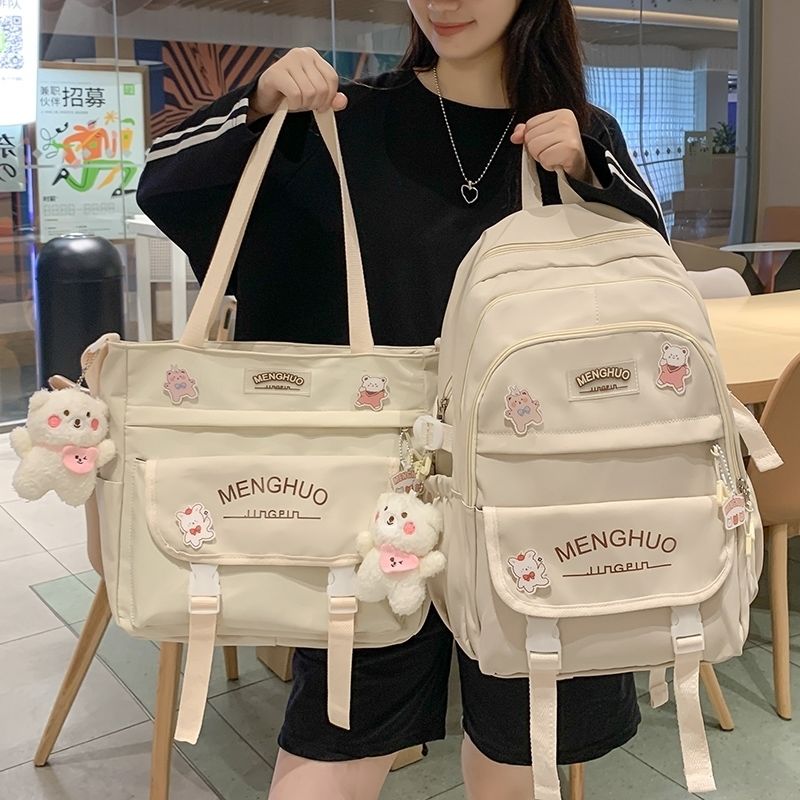 書包女ins風韓版中學生少女雙肩包初中生小學生三到六年級夏