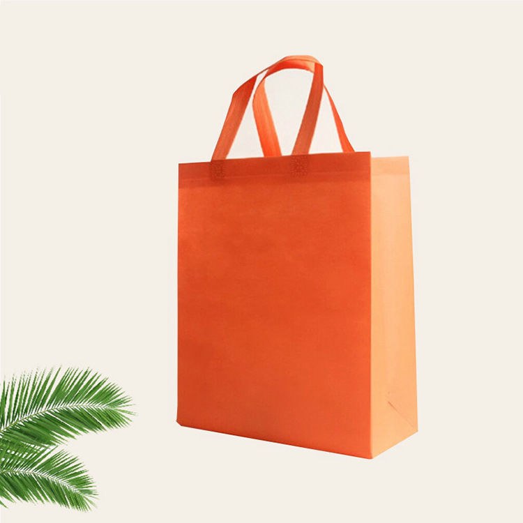 Heat-pressed non-woven bags, portable clothing bags, take-out reinforced portable advertising shopping bags that can be printed with logos