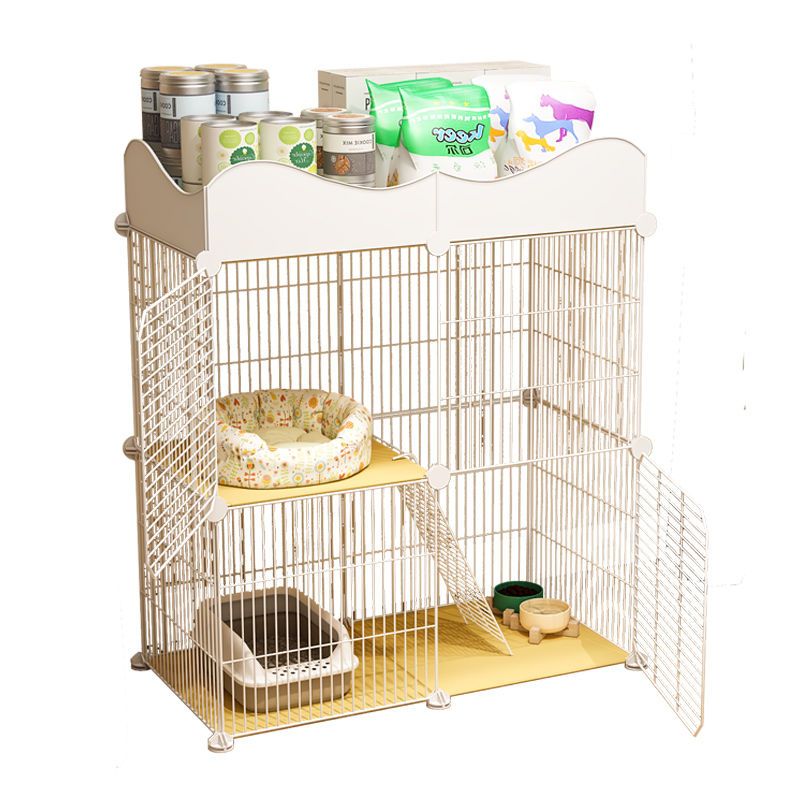 猫笼超大自由空间猫别墅家用室内猫舍带厕所加密笼子室内猫窝