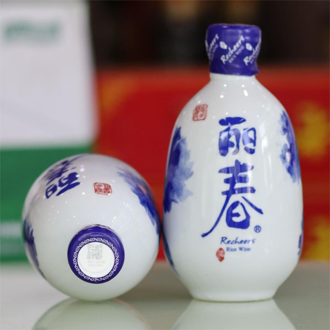 塔牌绍兴特产黄酒 蓝瓷丽春十年陈(10年) 花雕酒立春黄酒半甜型礼盒装