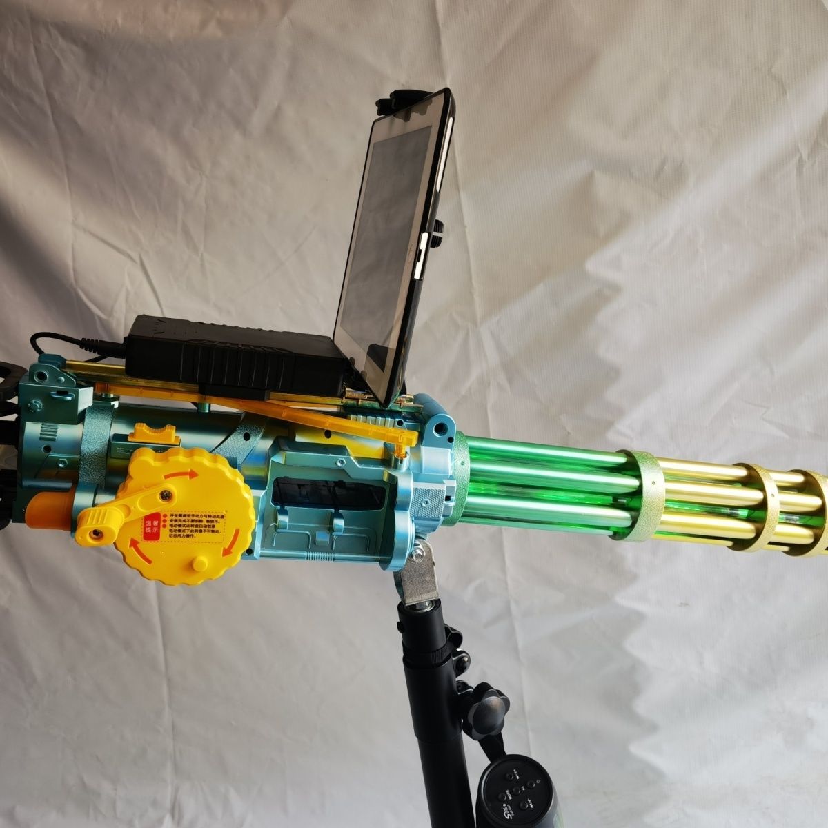 (双电高配)ar加特林体感游戏枪vr夜市摆摊神器苹果安卓蓝牙促销