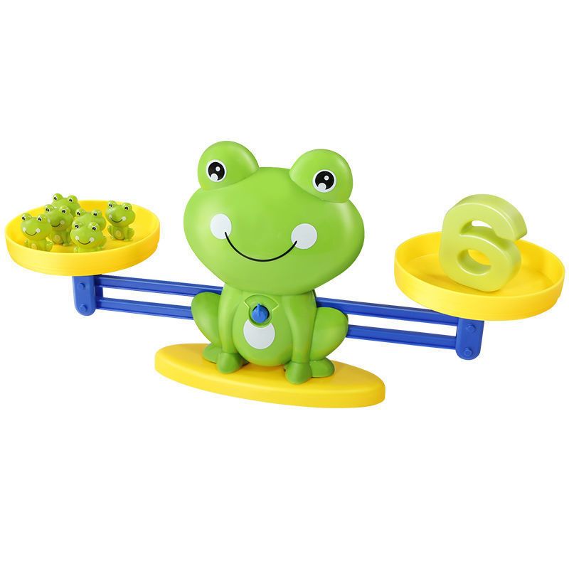 儿童数字青蛙天平早教益智玩具游戏智力开发宝宝认知逻辑思维训练