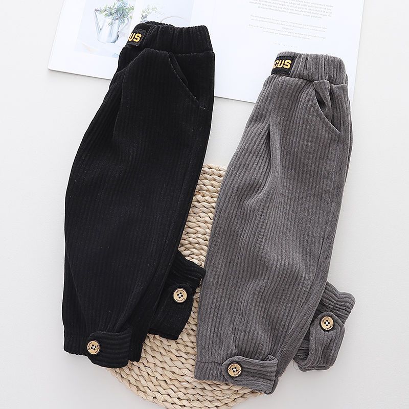 Children's clothing boys' trousers spring and autumn 2022 new girls' sweatpants children's overalls sports trousers baby casual pants
