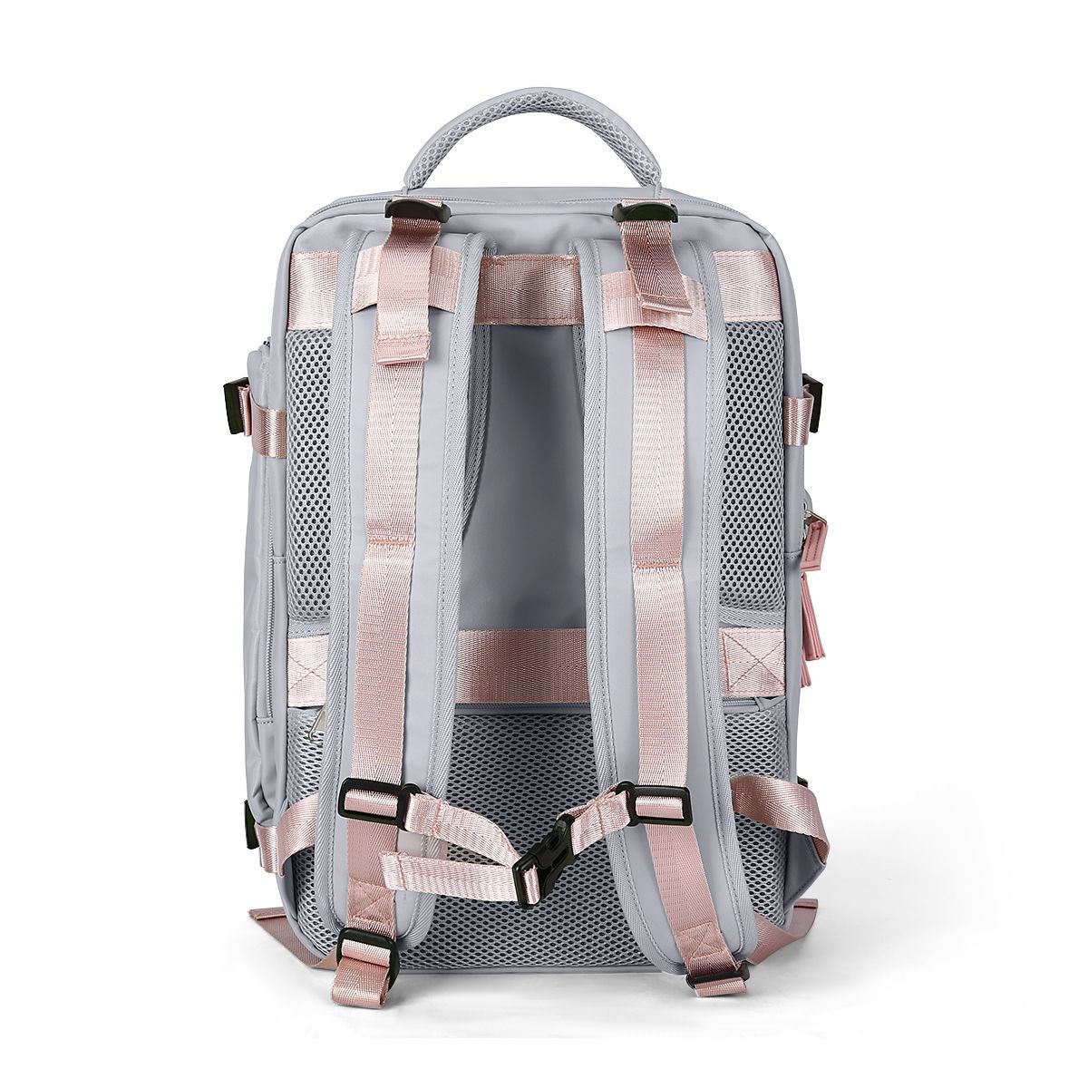 双肩背包女夏2021新款时尚大容量商务电脑包旅游行李包短途旅行包