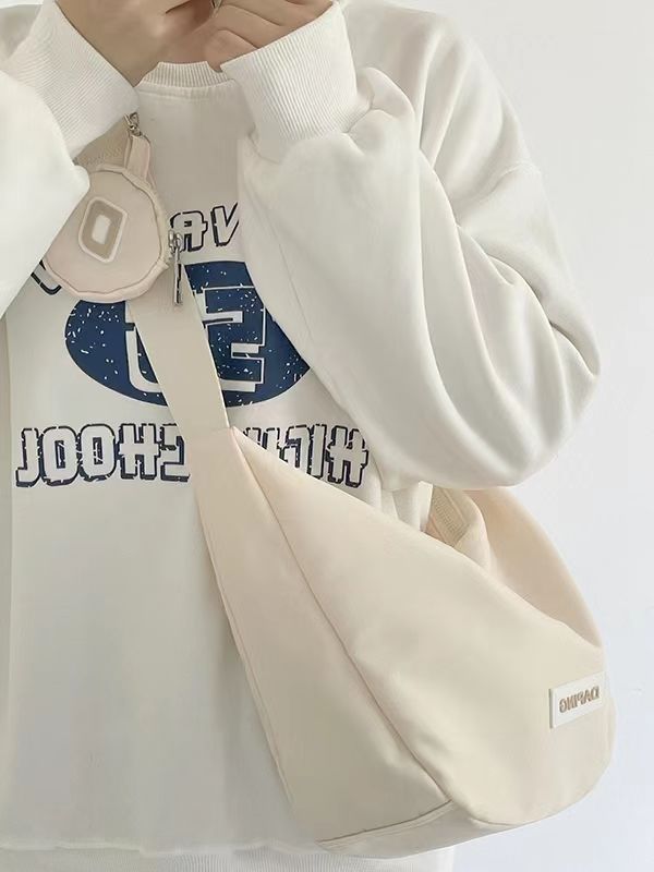 餃子包2022新款韓版百搭日系防水斜挎包女ins風學生時尚單肩包潮