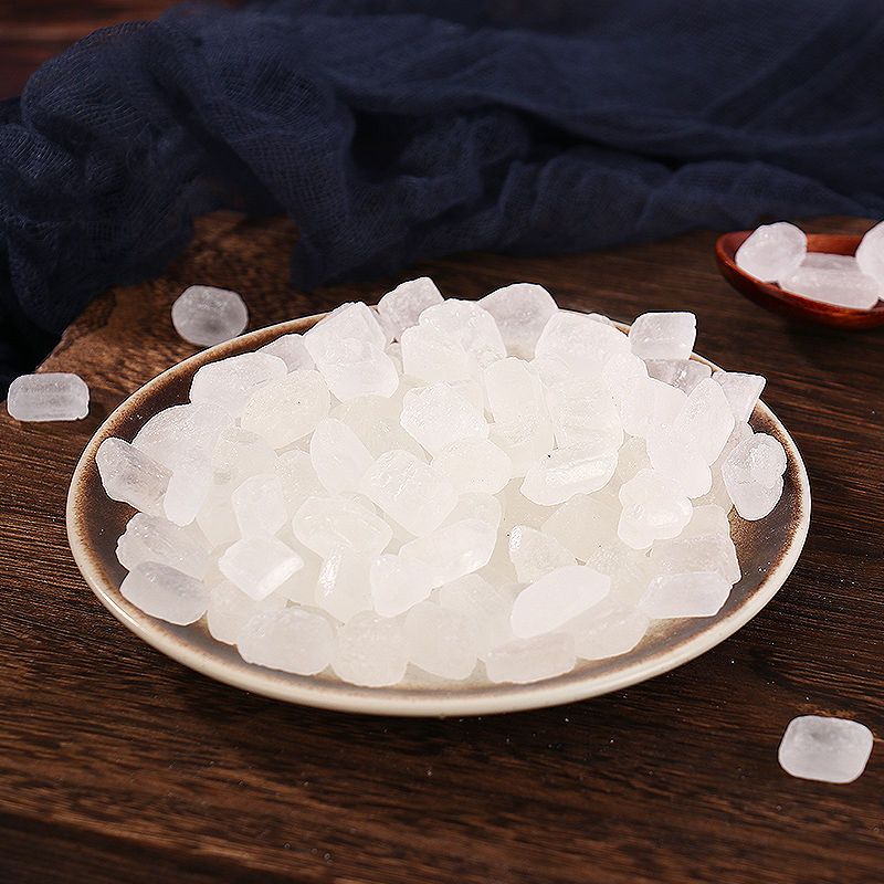 单晶冰糖甘蔗白冰糖广西小粒冰糖块老土冰糖食糖散装批发煲粥酿酒 图片 3