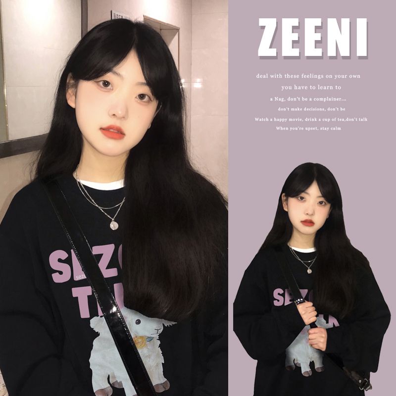 早秋衛衣女學生oversize寬鬆慵懶風vibe國潮春秋薄款外穿長袖上衣