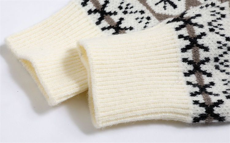 Nuovi maglioni autunno inverno per pullover di maglieria da uomo, versione coreana a forma di diamante grande, rotondo versatile alla moda_voghion.com