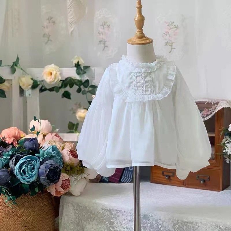 2023 new spring and autumn girls' princess dress short-sleeved dress one-year-old performance dress baby skirt Lolita skirt [completed on February 28]