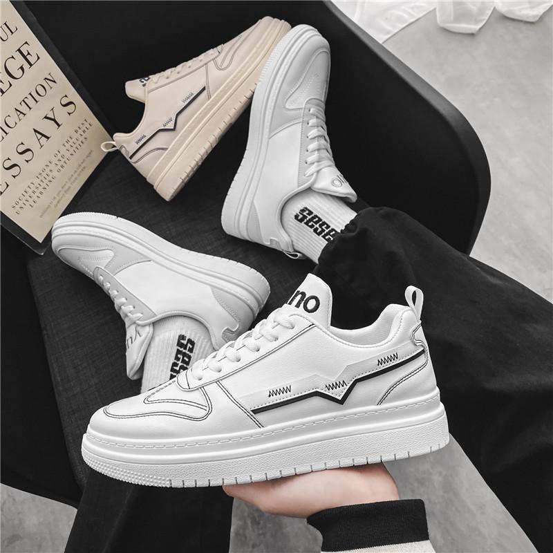 Men's shoes 2022 autumn new low-cut sneakers Korean version trendy all-match white shoes casual students breathable trendy shoes