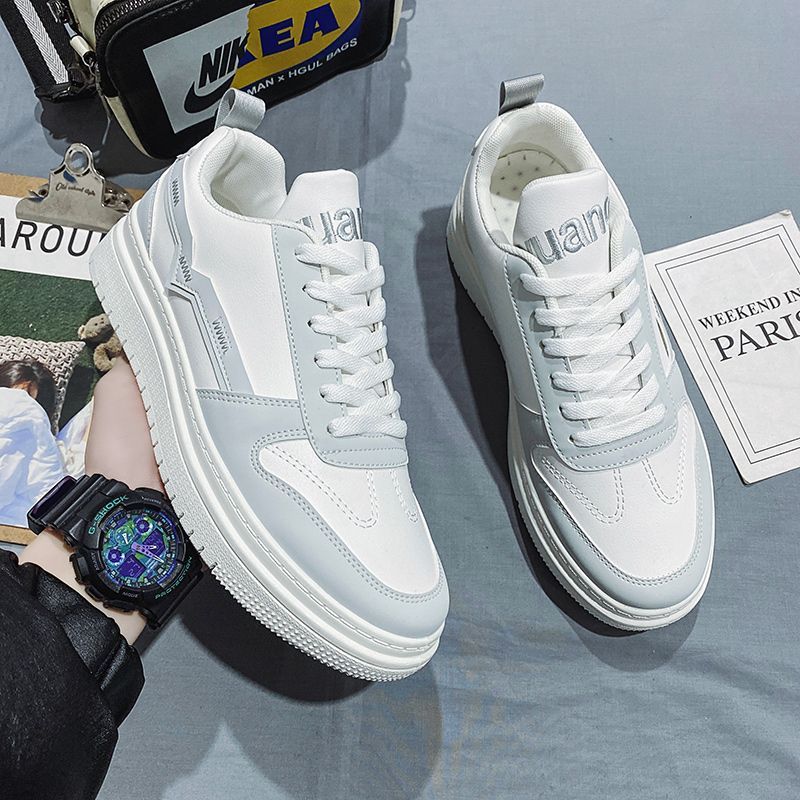 Men's shoes 2022 autumn new low-cut sneakers Korean version trendy all-match white shoes casual students breathable trendy shoes