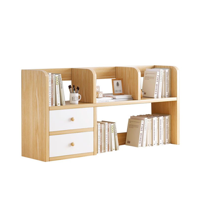 书架桌面置物架家用简易学生宿舍桌上收纳架子办公室多层小型书柜
