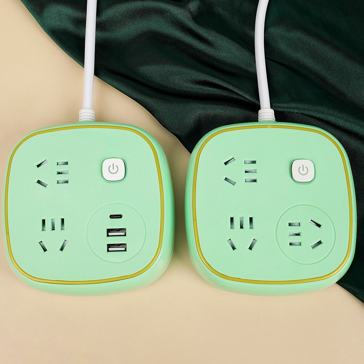 Lange Linie Multi-Funktion Konverter Buchse Mit Typ-C Original Handy Ladegerät Haushalt Drahtlose Multi-Port Power_voghion.com