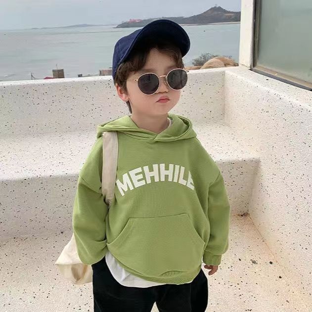  new foreign style children's sweater boys and girls autumn clothes long-sleeved tops spring autumn winter children's clothing bottoming shirt