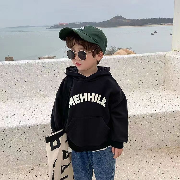  new foreign style children's sweater boys and girls autumn clothes long-sleeved tops spring autumn winter children's clothing bottoming shirt