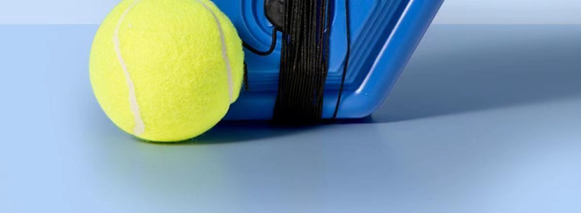 网球训练器球弹力体能训练网球拍双人双拍自动回弹网球单人初学者