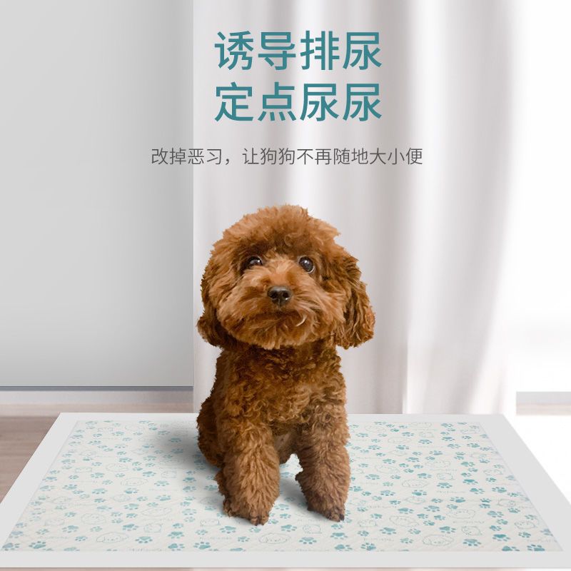 【咪吠尔】宠物狗狗尿垫尿布尿片印花除臭卫生垫吸水尿不湿加厚 图片 4