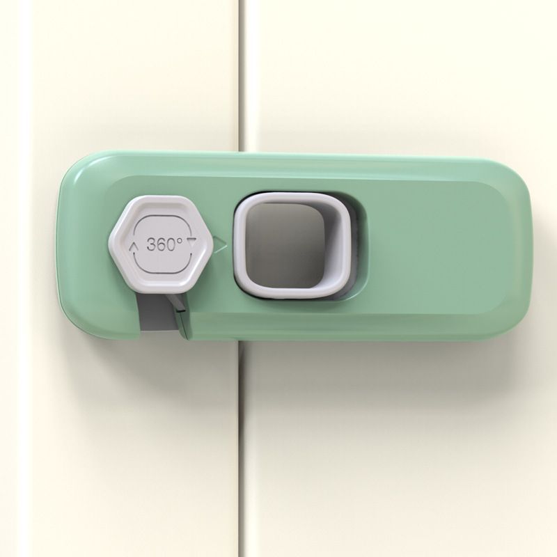 5 packs of child safety lock drawer lock buckle anti-baby baby anti-pinch hand protection cabinet door refrigerator lock