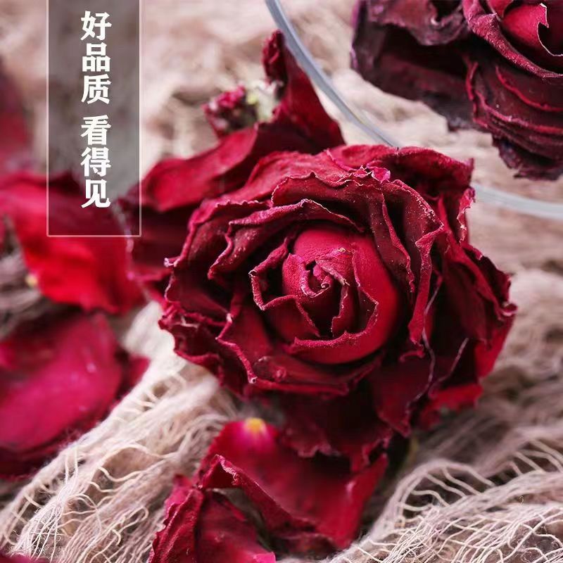 中茶 玫瑰花茶 80g 平阴重瓣玫瑰花冠